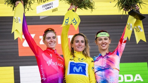 Katarzyna Niewiadoma trzecią zawodniczką Tour de France