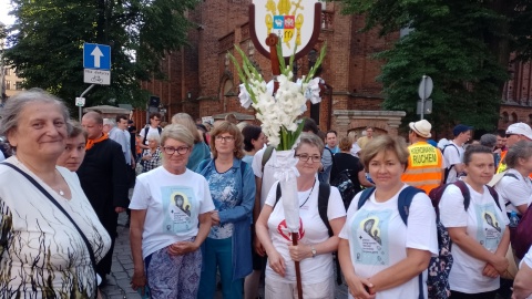 Cel Jasna Góra Pielgrzymi z Torunia rozpoczęli modlitewną wędrówkę do Częstochowy