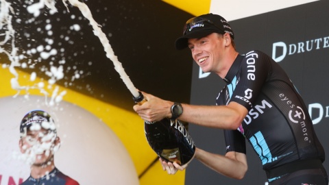 Thymen Arensman wygrał jazdę na czas podczas Tour de Pologne