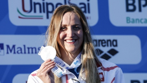 Katarzyna Wasick zdobyła srebro na pływackich ME