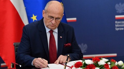 Minister Spraw Zagranicznych podpisał notę dyplomatyczną ws. reparacji wojennych