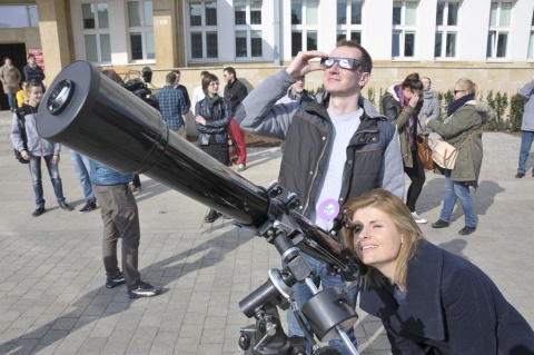 Największe zaćmienie Słońca od 2015 roku W Toruniu przygotowano teleskopy