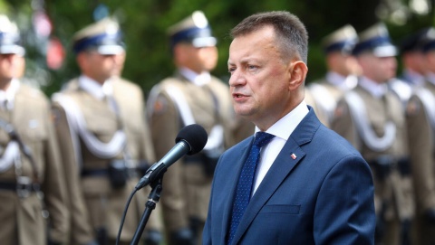 Szef MON: zwróciłem się do Niemiec, by proponowane Polsce baterie Patriot przekazano Ukrainie