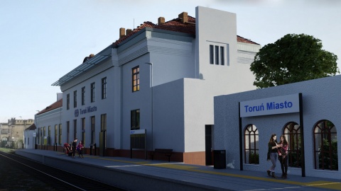 Dworzec Toruń Miasto będzie jak nowy. Zaczyna się przebudowa [wizualizacje]