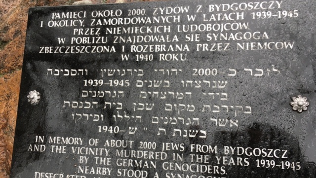 Bydgoscy Żydzi - ofiary Holocaustu. Miasto uczciło ich pamięć [zdjęcia]