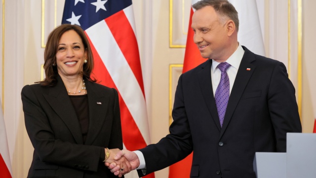 Andrzej Duda i Kamala Harris: Polska i Stany Zjednoczone stoją po stronie Ukrainy