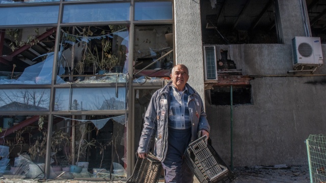 80 procent mieszkańców Charkowa już wyjechało trwa bombardowanie miasta