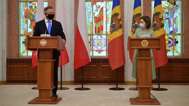 Prezydent Andrzej Duda w Mołdawii. To część konsultacji przed szczytem NATO