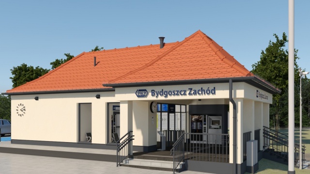 Szykują się zmiany na stacji Bydgoszcz Zachód. Wkrótce remont [wizualizacje]