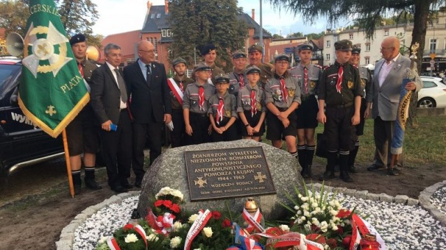 Żołnierze Wyklęci to było wojsko polskie. Ten obelisk ma o tym przypominać [zdjęcia]