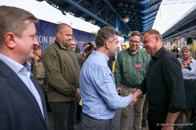 Prezydent Andrzej Duda jest w Kijowie. Weźmie udział w obradach Platformy Krymskiej