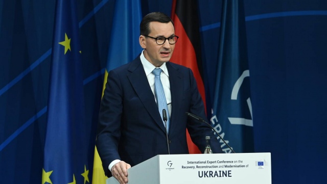 Premier w Berlinie: Nie wystarczy odbudowa Ukrainy, potrzeba nam nowej Europy