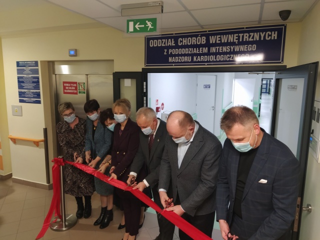 Nowa interna w Więcborku otwarta Remont kosztował cztery mln złotych