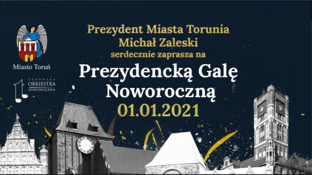 Noworoczna Gala Prezydencka w Toruniu: wspaniała muzyka i odznaczenia