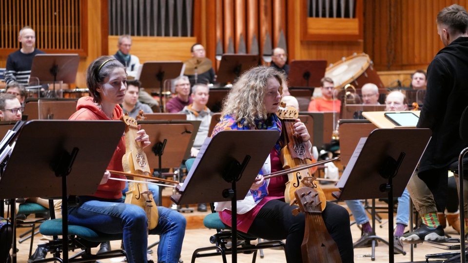 Próby przed czwartkowym koncertem/fot. materiały Filharmonii