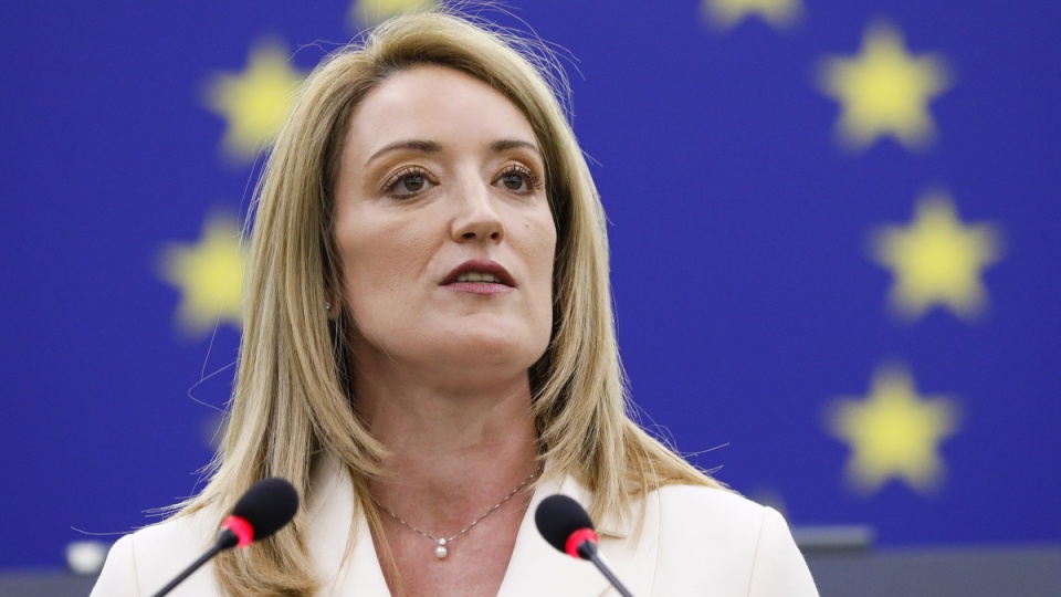 Maltańska eurodeputowana Roberta Metsola/fot. PAP, EPA