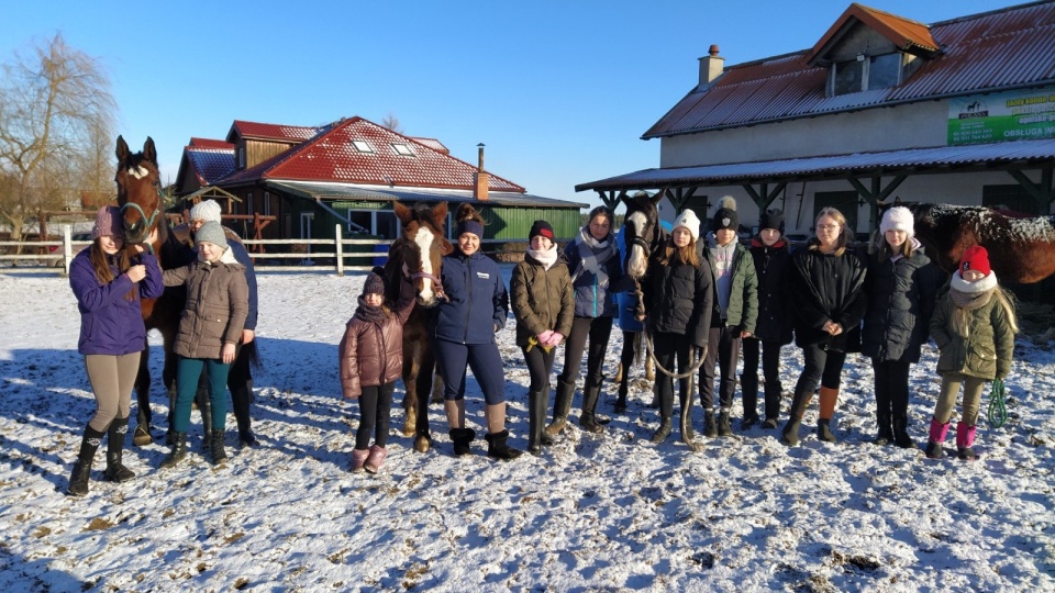 Ferie w siodle to propozycja Stajni Polana w Borach Tucholskich./fot. Marcin Doliński