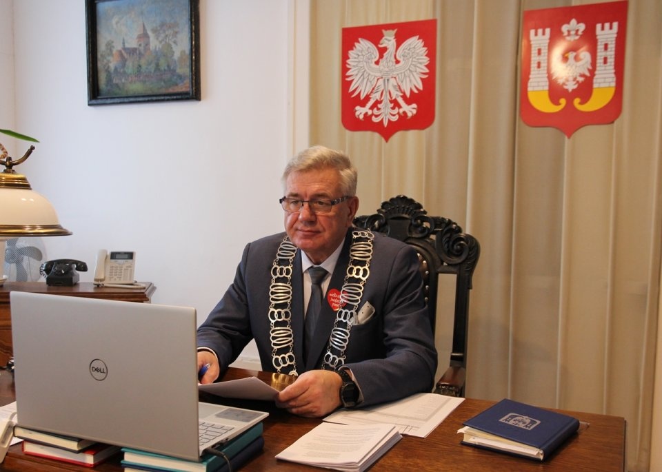 Tomasz Marcinkowski, przewodniczący Rady Miejskiej Inowrocławia./fot. Internet