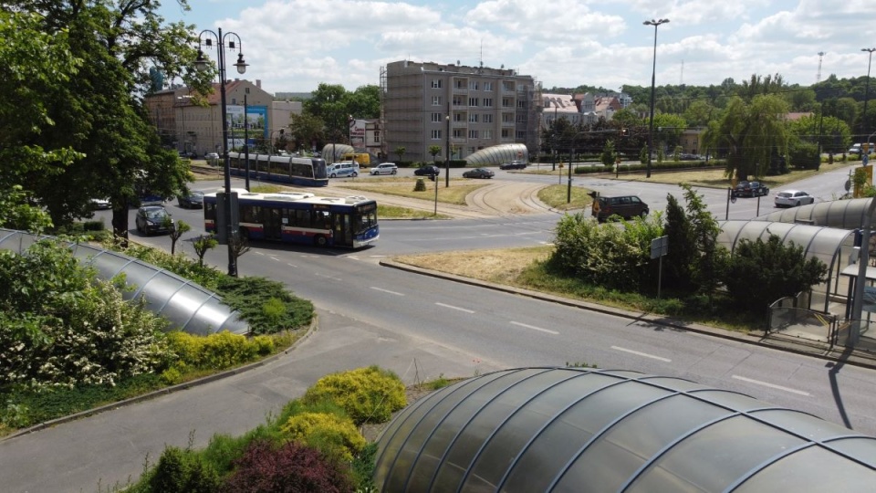 Około godziny 11.30 pojazdy protestujących zostaną ustawione na prawym pasie ul. Jagiellońskiej - od ul. Focha do ronda Jagiellonów oraz dalej w kierunku PKS-u/fot. materiały ZDMiKP