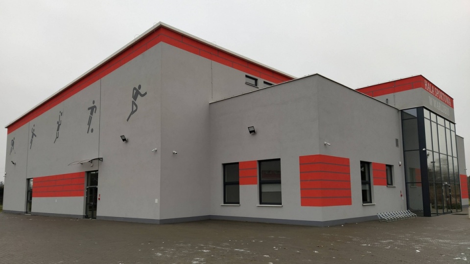 Hala sportowa w Warlubiu (powiat świecki) zostanie otwarta prawie dwa lata po wybudowaniu/fot. Marcin Doliński
