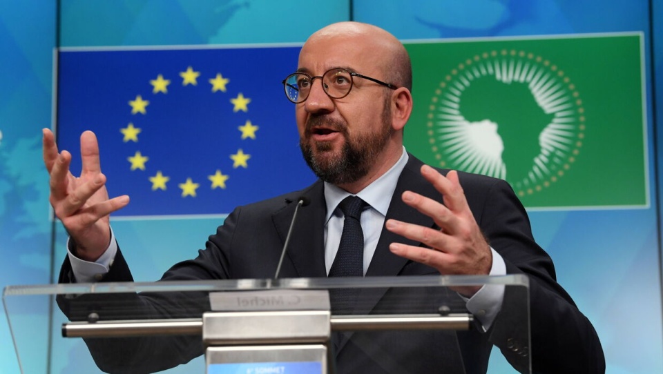 Przewodniczący Rady Europejskiej Charles Michel/fot. PAP, EPA