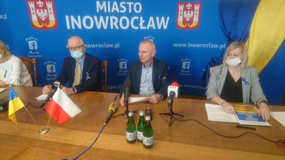 Inowrocław przygotowuje się do przyjęcia kolejnej fali uchodźców z Ukrainy./fot. Michał Zaręba