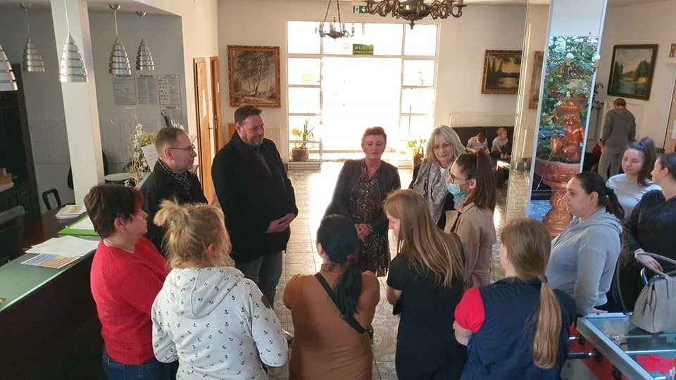 Przedstawiciele partnerskiej gminy z Niemiec zawitali z kilkugodzinną wizytą do gminy Białe Błota pod Bydgoszczą/fot. Facebook