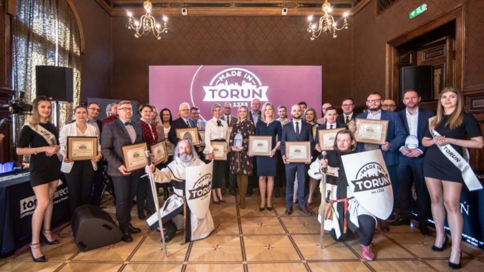 Laureaci znaku jakości „Made in Toruń”. Fot. www.torun.pl/Lech Kamiński