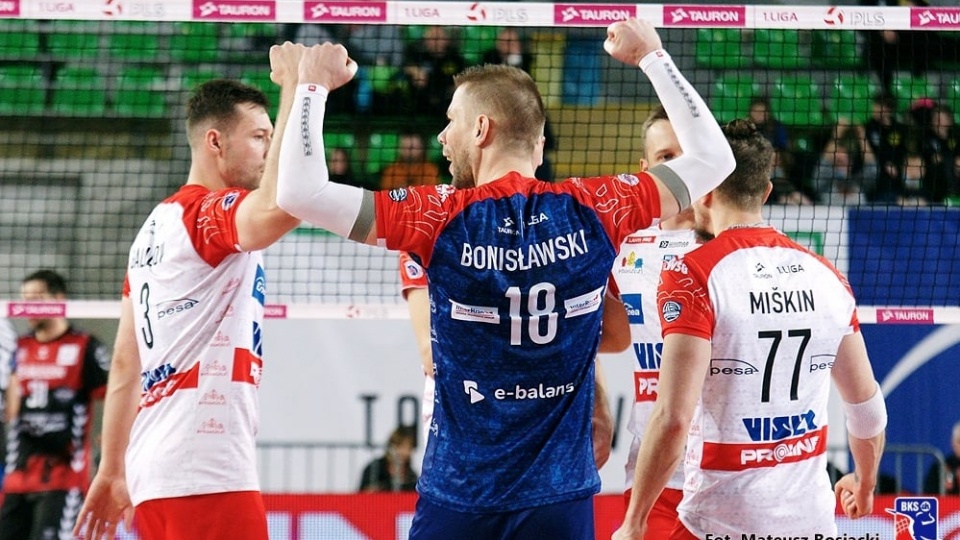 BKS drugi rok z rzędu zagra w półfinale Tauron 1. Ligi. Fot.: Mateusz Bosiacki/BKS Visła Proline Bydgoszcz