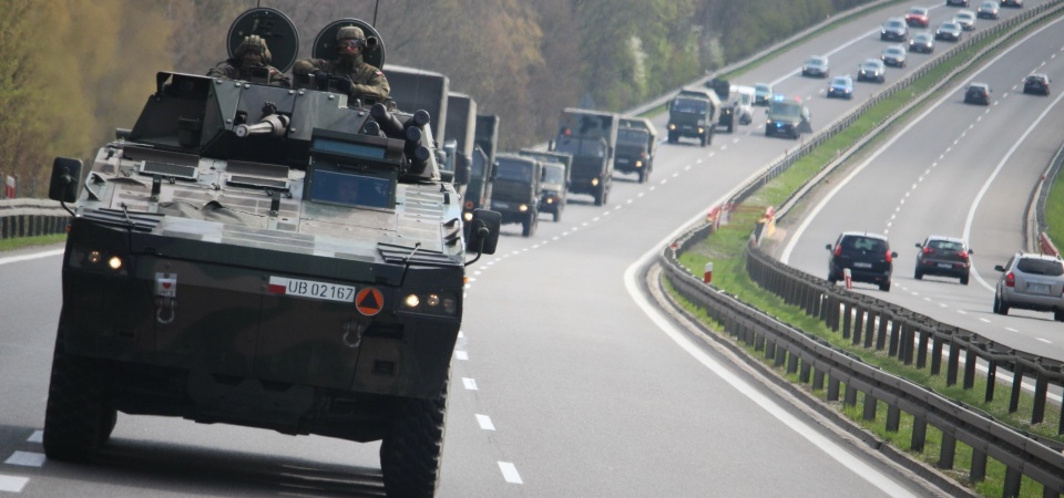 Od niedzieli, 1 maja, na drogach niemal całego kraju, będzie odbywał się ruch kolumn pojazdów wojskowych w związku z wojskowymi ćwiczeniami /fot. kpt. Błażej Łukaszewski/wojsko-polskie.pl