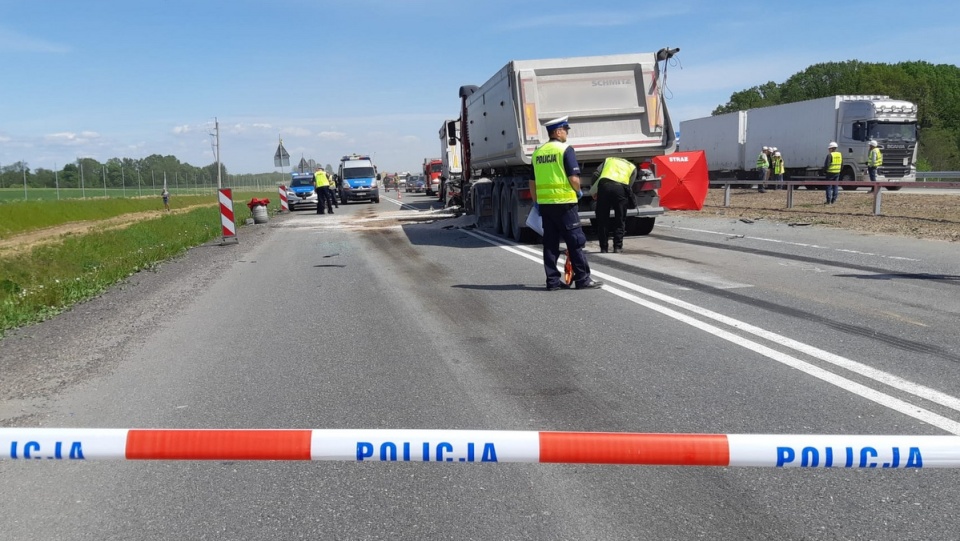 Tragiczny wypadek w Niewieścinie/fot. materiały policji