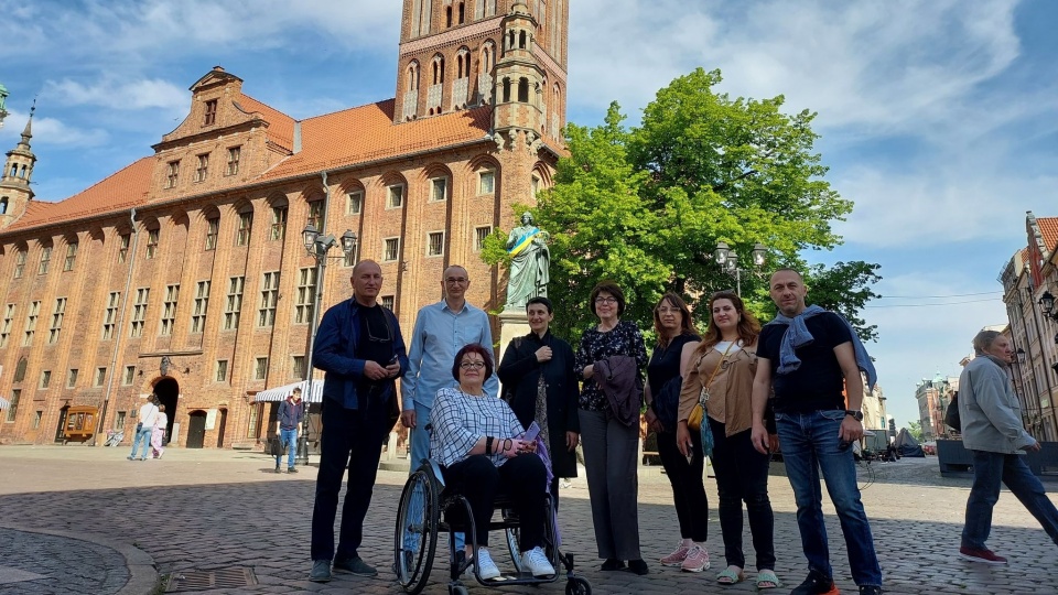 Delegacja z gruzińskiej Gori odwiedziła Toruń na zaproszenie Fundacji VERDA. Fot. Renata Lesner-Szwarc