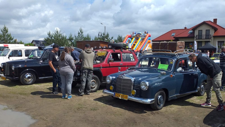 Zabytkowe samochody i motocykle zawitały do Brodnicy. W mieście odbył się Zlot Pojazdów Zabytkowych. Fot. Adriana Andrzejewska-Kuras