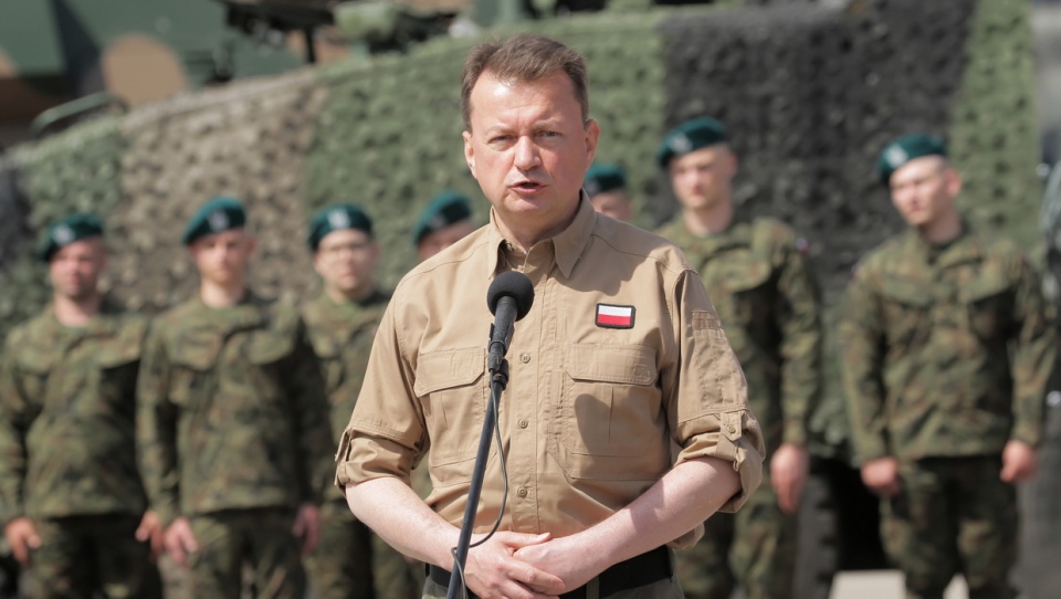 Minister obrony narodowej Mariusz Błaszczak/fot. Tomasz Waszczuk, PAP