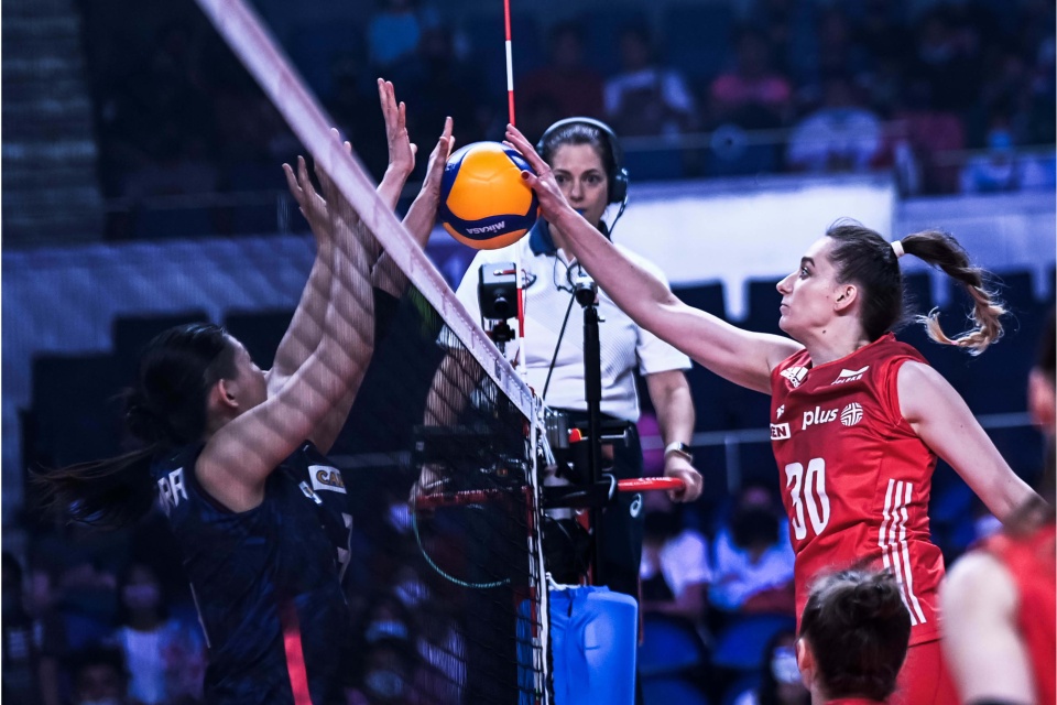 Polki przegrały z Japonkami w siatkarskiej Lidze Narodów. Fot: FIVB