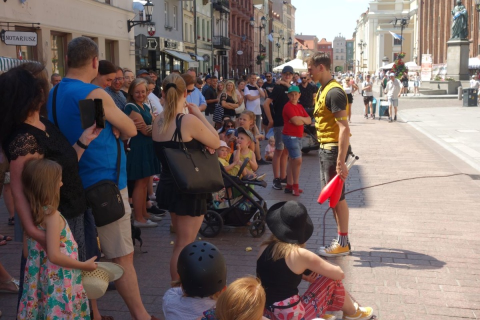 To ostatni dzień Święta Miasta w Toruniu. W programie jest m.in. VI Toruński Festiwal Nowego Cyrku/fot. Michał Zaręba