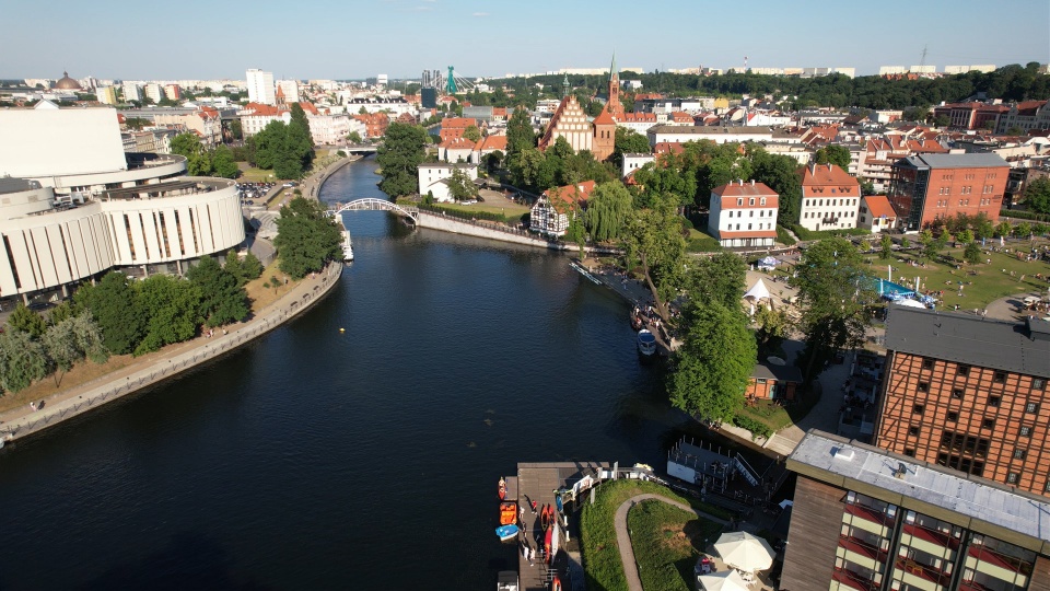 Festiwal Wodny Ster na Bydgoszcz w niedzielne popołudnie/fot. kadr z filmu