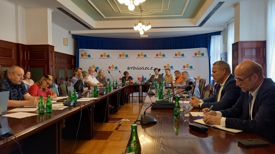 Posiedzenie doraźnej komisji bydgoskiej rady miasta. Fot. Tatiana Adonis