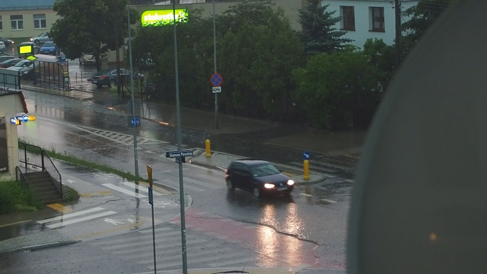 Burza w Bydgoszczy. (jw)