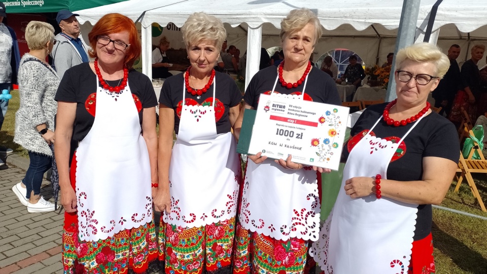 Laureatki Bitwy Regionów w powiecie brodnickim. Fot. Michał Zaręba