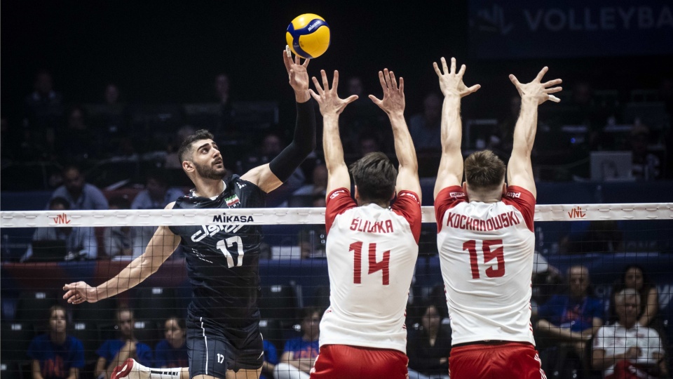 Polacy stoczyli z Iranem bardzo trudny bój. Fot.: FIVB