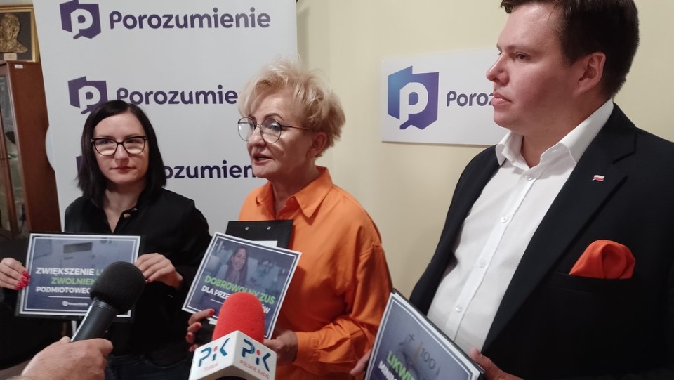 Dobrowolny ZUS dla przedsiębiorców i likwidacja minimalnego podatku CIT - proponuje posłanka Porozumienia Iwona Michałek. Fot. Michał Zaręba