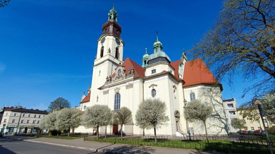 Kolor elewacji kościoła na pl. Piastowskim lekko się zmieni/fot. ks. Krzysztof Buchholz