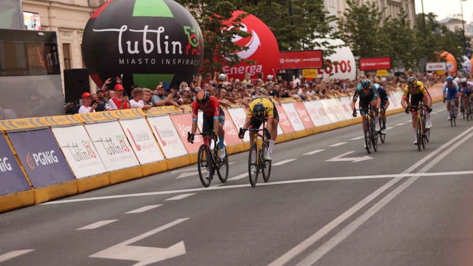 Finisz pierwszego etapu Tour de Pologne. Fot.: Bartłomiej Wójtowicz/PAP