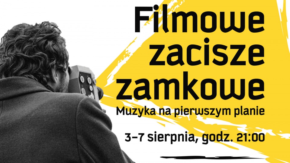 Fragment plakatu Filmowego zacisza zamkowego. Źródło: www.tak.torun.pl
