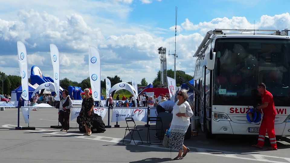 Mobilna Strefa Zdrowia w Toruniu. (jw)