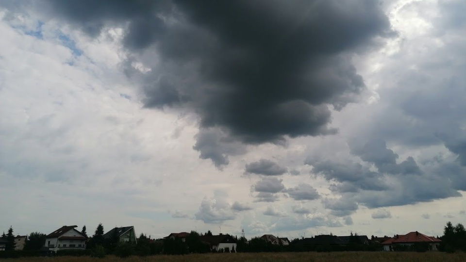 Instytut Meteorologii i Gospodarki Wodnej wydał ostrzeżenie pierwszego stopnia dla połowy powiatów województwa kujawsko-pomorskiego/fot. mg