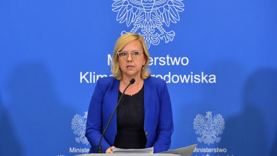 Minister klimatu i środowiska Anna Moskwa/fot. Piotr Nowak, PAP