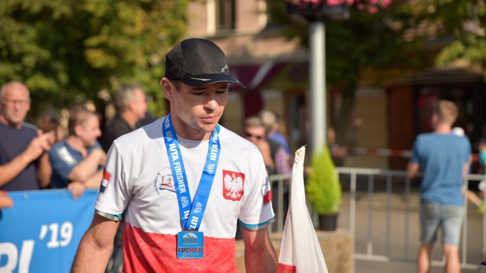 Adrian Kostera ukończył morderczy triathlon. Fot.: Adrian Kostera/Facebook