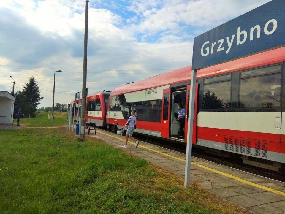 PKP Polskie Linie Kolejowe zawarły umowę na zaprojektowanie i przebudowę przystanku Grzybno/fot. materiały PKP PLK